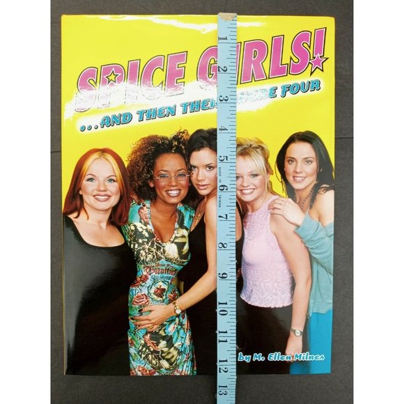 Spice Girls Book And Then There Were Four Milnes Vintage New 1998 Hardcover - Picture 11 of 12